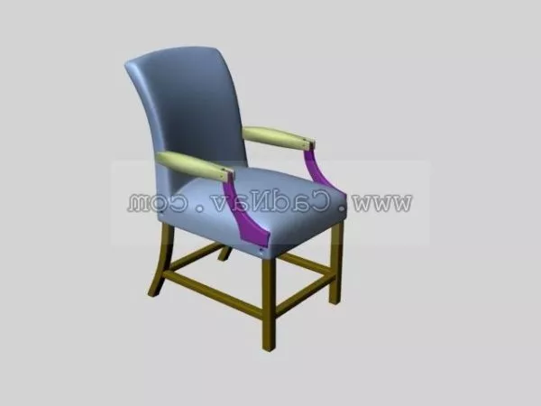 Furniture Wooden Dining Chair 3d model Furniture Wooden Dining Chair 3d model