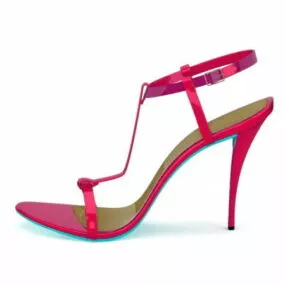 Fashion High Heel Strappy Sandals 3d model