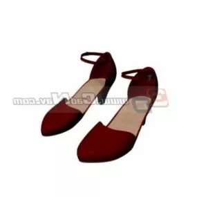 Women Fashion High Heel Sandals 3d model