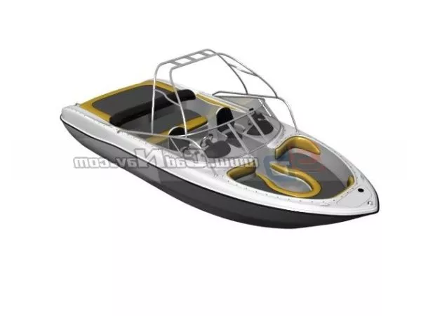 Modern Small Yacht 3d model