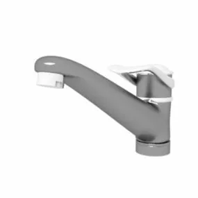 Highly Detailed Kitchen Basin Faucet 3d model