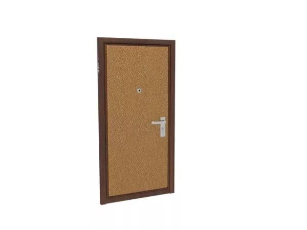 Highly Detailed Security Door Furniture 3d model Highly Detailed Security Door Furniture 3d model
