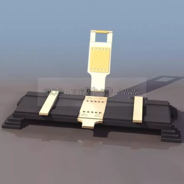 Industrial Hole Puncher 3d model Industrial Hole Puncher 3d model