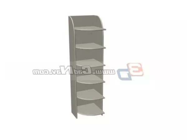 Home Corner Furniture Storage Shelf 3d model Home Corner Furniture Storage Shelf 3d model