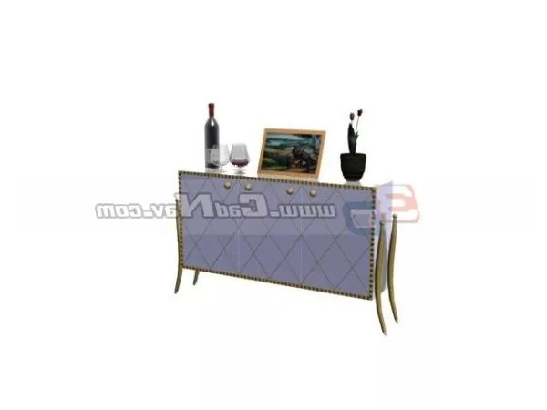 Home Decorative Cabinet 3d model Home Decorative Cabinet 3d model