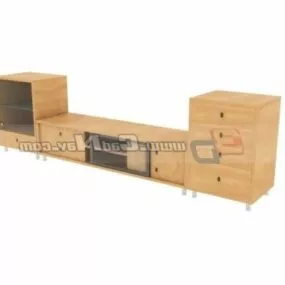 Home Combination Sideboard Furniture 3d model