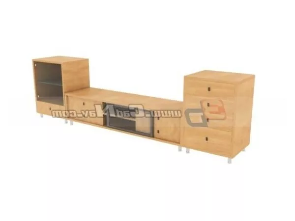 Home Combination Sideboard Furniture 3d model Home Combination Sideboard Furniture 3d model