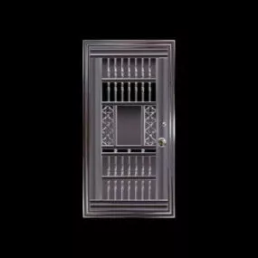 Home Security Door 3d model