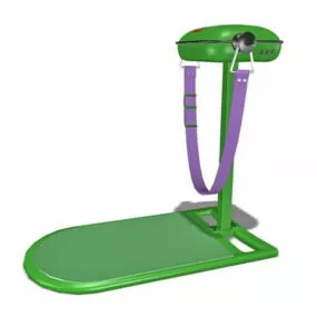 Home Gym Equipment 3d model