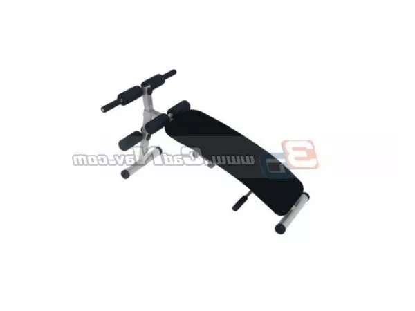 Flat Weight Bench, Sport Equipment 3d model