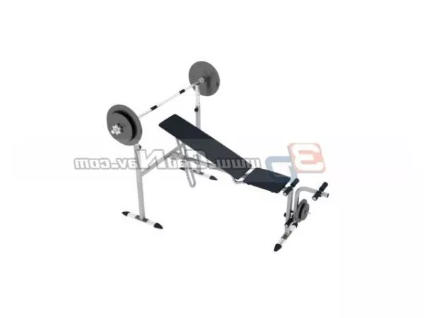 Bend Barbell 3d model