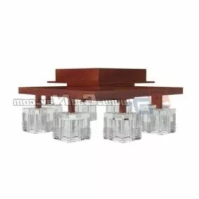 Home Lighting Design Ceiling Lamp 3d model