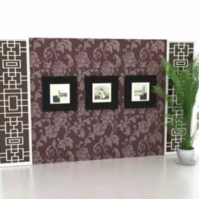 Home Picture Gallery Wall 3d model