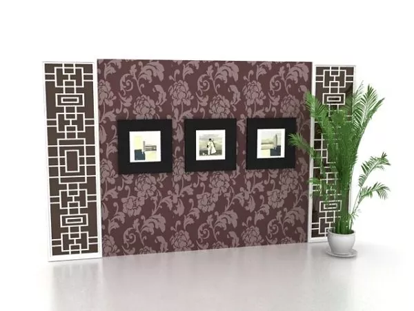 Home Picture Gallery Wall 3d model Home Picture Gallery Wall 3d model