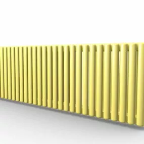Home Equipment Horizontal Panel Radiators 3d model