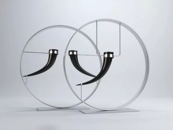Minimalist Horn Decor 3d model Minimalist Horn Decor 3d model