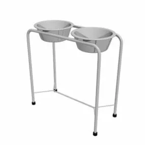 Metal Hospital Basin Stand 3d model