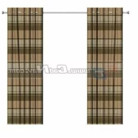 Home Curtains Textiles 3d model