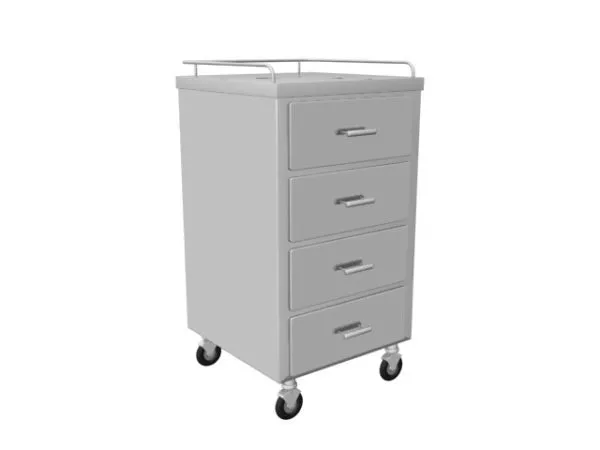Wire Shopping Cart V1 3d model