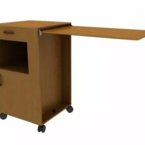 Hospital Equipment Ward Cabinet 3d model