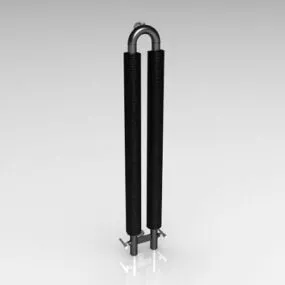 Hot Water Baseboard Heater Machine 3d model