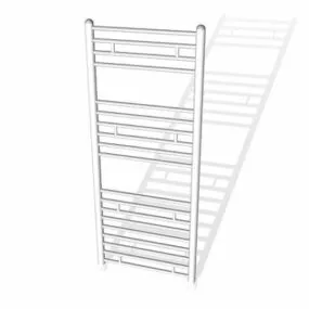 Hot Water Radiator Covered 3d model
