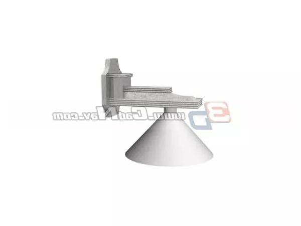 Hotel Design Modern Wall Lamp 3d model Hotel Design Modern Wall Lamp 3d model