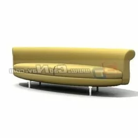 Hotel Furniture Lobby Sofa 3d model