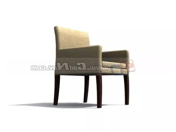 Hotel Arm Chair 3d model Hotel Arm Chair 3d model