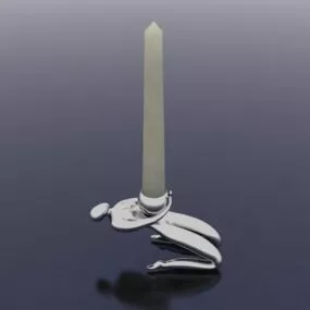 Human Figures Shape Candle Holder 3d model