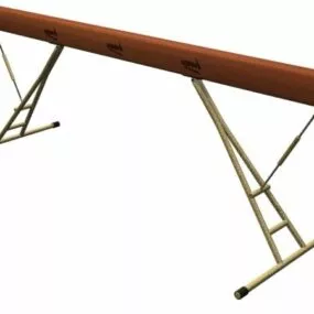 Hurdle Horizontal Bar Equipment 3d model