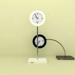 Standing Ikea Clocks 3d model