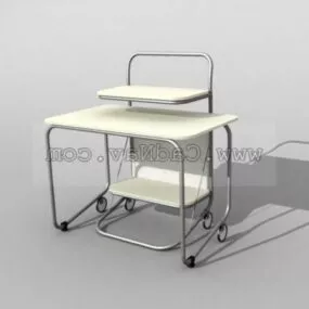 Ikea Furniture Computer Desk 3d model