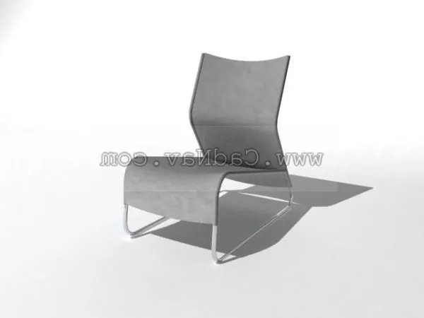 Ikea Furniture Style Fabric Leisure Chair 3d model Ikea Furniture Style Fabric Leisure Chair 3d model