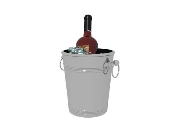 Party Ice Bucket 3d model Party Ice Bucket 3d model