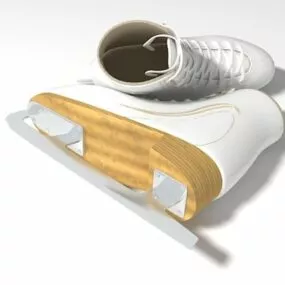 Sport Ice Skates Skating Boots 3d model
