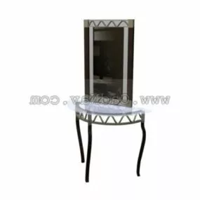 Home Furniture Dressing Table And Mirror 3d model
