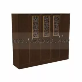 Home Furniture Antique Wall Units 3d model