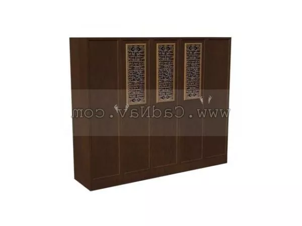 Home Furniture Antique Wall Units 3d model Home Furniture Antique Wall Units 3d model