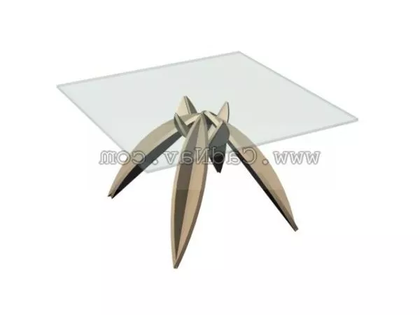 Home Furniture Glass Coffee 3d model Home Furniture Glass Coffee 3d model
