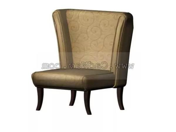Home Furniture Leather Chair 3d model Home Furniture Leather Chair 3d model