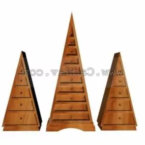 Home Furniture Tower Style Locker 3d model