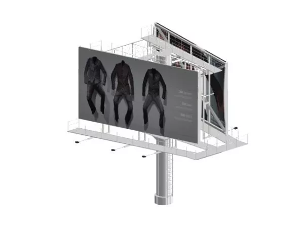 Highway Sound Barrier 3d model
