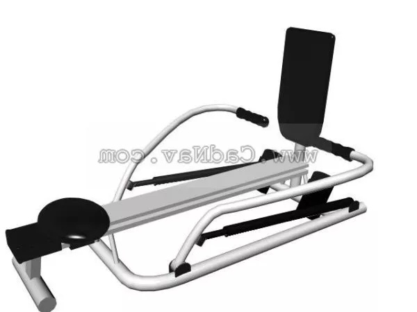 Gym Equipment Rack Like Tube Frame 3d model