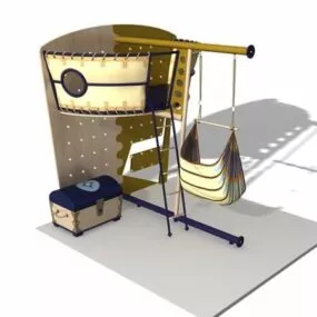 Indoor Sport Equipment Climbing Toy 3d model