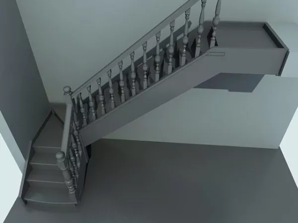 Portable Staircase 3d model