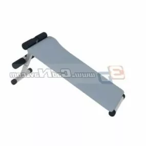 Indoor Abdominal Board Gym Equipment 3d model