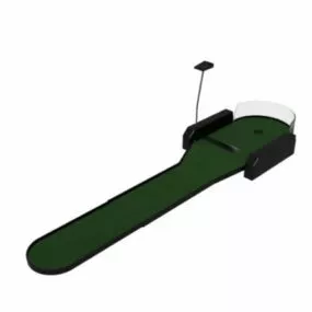 Sport Indoor Golf Equipment 3d model