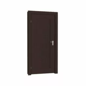 Indoor Room Door Furniture 3d model