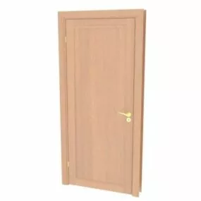 Home Indoor Wooden Door 3d model